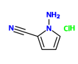 MC011966 1-Amino-1H-pyrrole-2-carbonitrile HCl